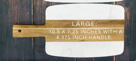 Engraved Marble/Wood Cutting Board