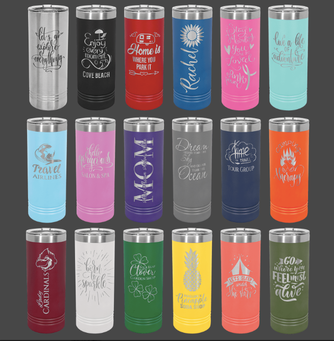 Custom 22 oz Skinny Tumbler