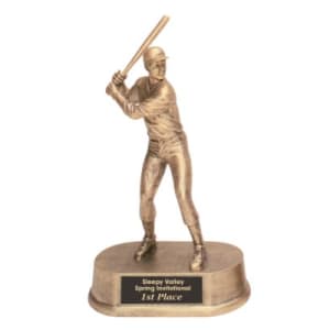 9" Baseball Statue