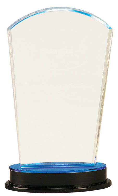 9 1/4" Blue Arch Impress Acrylic