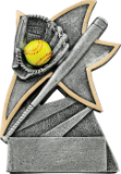 5 1/2" Softball Jazz Star Resin